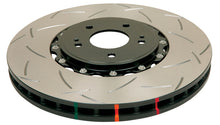 Load image into Gallery viewer, DBA 03-07 350Z / 03-04 G35 w/ Brembo Front Slotted 5000 Series 2 Piece Rotor Assembled w/ Black Hat