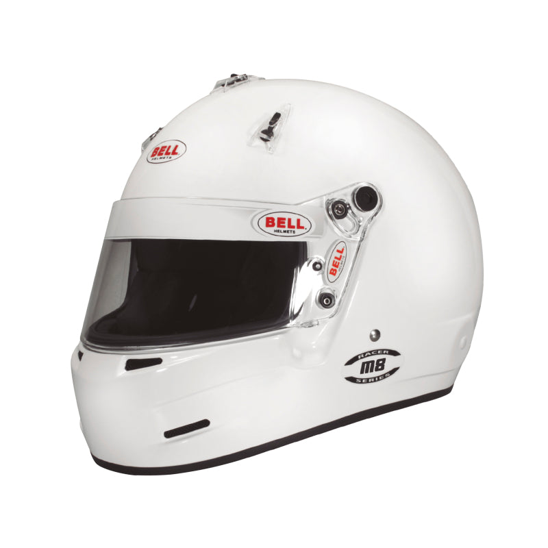 Bell M8 SA2020 V15 Brus Helmet - Size 67-68 (White)