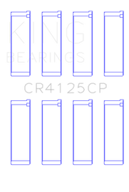 King Subaru EJ20/EJ22/EJ25 (Including Turbo) (Size 0.5) Performance Rod Bearing - Set of 4