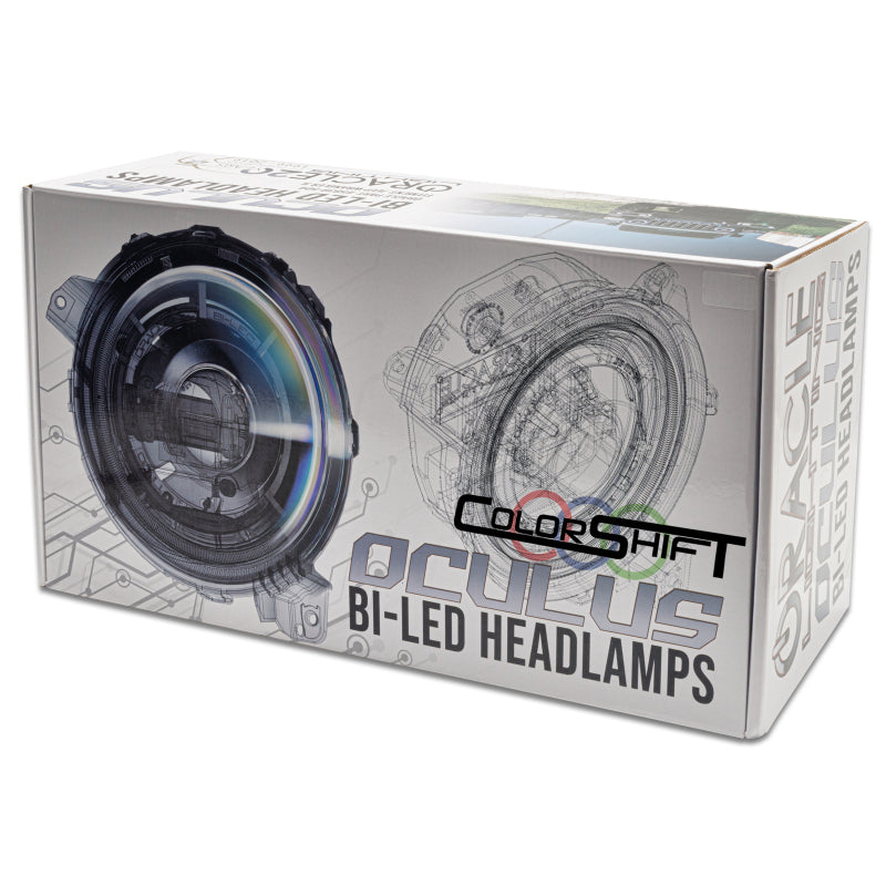 Oracle Oculus Bi-LED Projector Headlights for Jeep JL/Gladiator JT - w/ Simple Cntrl