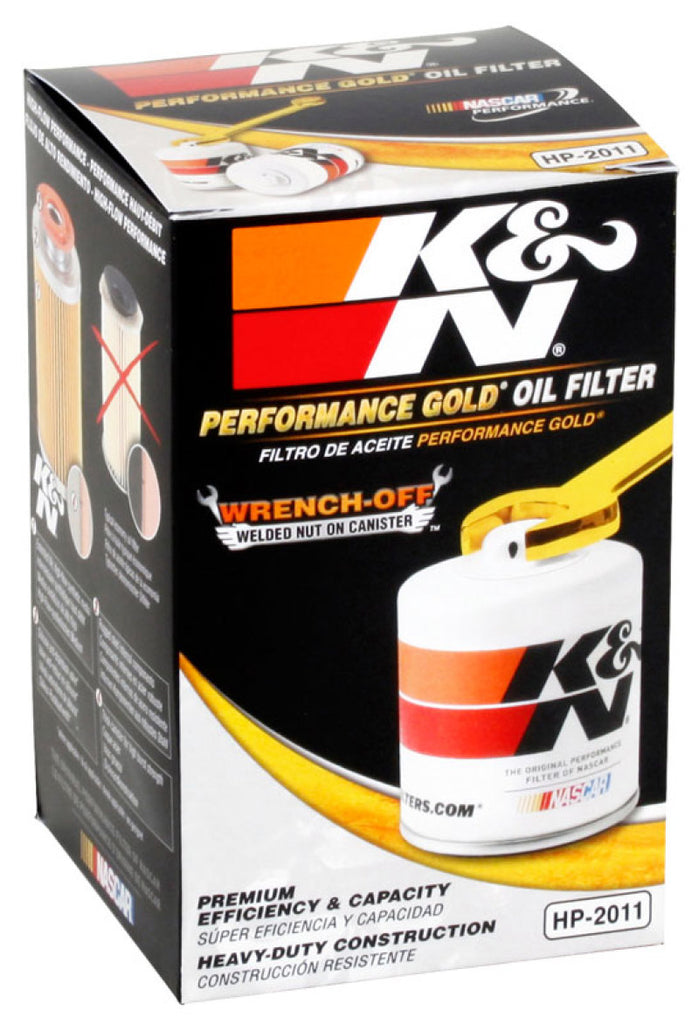 K&N Oil Filter OIL FILTER; AUTOMOTIVE