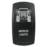 Spod JK Mirror Lights Rocker Switch