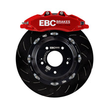 Load image into Gallery viewer, EBC Racing 08-21 Nissan 370Z Red Apollo-6 Calipers 355mm Rotors Front Big Brake Kit