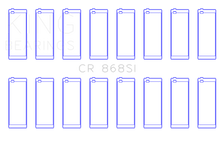 Load image into Gallery viewer, King Engine Bearings Ford 281CI/302CI/330CI 4.6L/5.0L/5.4L V8 (Size +0.25) Rod Bearing Set