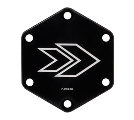 NRG Engraved Arrow Horn Delete Button - White