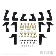 Load image into Gallery viewer, Westin 07-18 Jeep Wrangler JKU 4dr. HDX Stainless Drop Nerf Step Bars - Tex. Blk