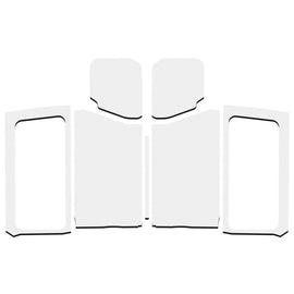 DEI 18-23 Jeep Wrangler JL 2-Door Boom Mat Complete Headliner Kit - 7 Piece - Gray