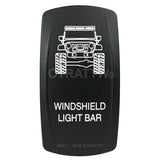 Spod JK Windshield Light Bar Rocker Switch