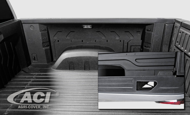 Access LOMAX Tri-Fold Cover 2019+ Chev/GMC Full Size 1500 5ft 8in Standard Bed - Matte Black