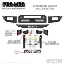 Load image into Gallery viewer, Westin 19-21 Ford Ranger Pro-Mod Front Bumper - Tex. Blk