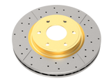 DBA 2022 Lexus LX600 Rear Street Drilled & Slotted Rotor