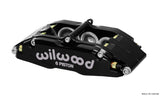 Wilwood Caliper-BNSL6-LH-Black 1.62/1.12/1.12in Pistons 1.10in Disc