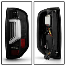 Load image into Gallery viewer, Spyder 05-21 Nissan Frontier Clear Light Bar LED Tail Lights - Black (ALT-YD-NF05AP-GR-LED-BK)