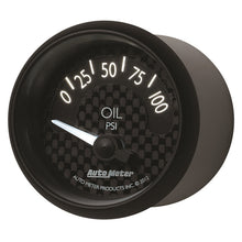 Load image into Gallery viewer, Autometer GT Series 52mm Short Sweep Electronic 0-100 psi Oil Pressure