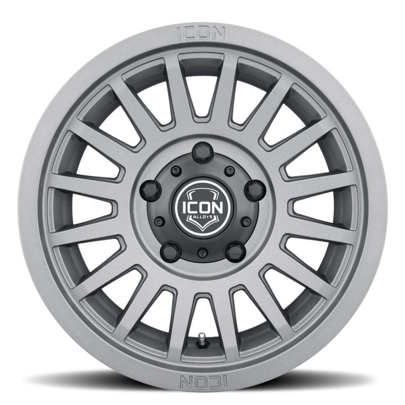 ICON Recon SLX 18x9 5x5 BP -12mm Offset 4.5in BS 71.5mm Hub Bore Charcoal Wheel