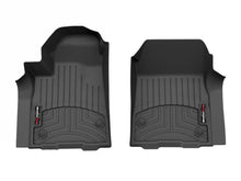 Load image into Gallery viewer, WeatherTech 2024 Chevrolet Silverado EV Front FloorLiner for Vinyl Floors - Black
