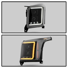 Load image into Gallery viewer, Spyder 15-20 GMC Yukon  Halogen Model Only Projector Headlights - Black (PRO-YD-GY15HALSI-SBSEQ-BK)