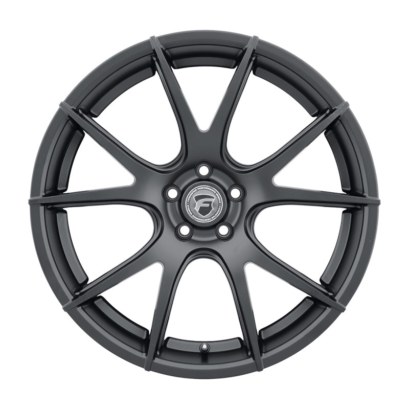 Forgestar CF5V 20x9 / 5x114.3 BP / ET35 / 6.4in BS Satin Black Wheel