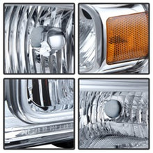 Load image into Gallery viewer, Xtune Ford F250/350/450 Super Duty 05-07 Crystal Headlights Chrome HD-JH-FS05-AM-C