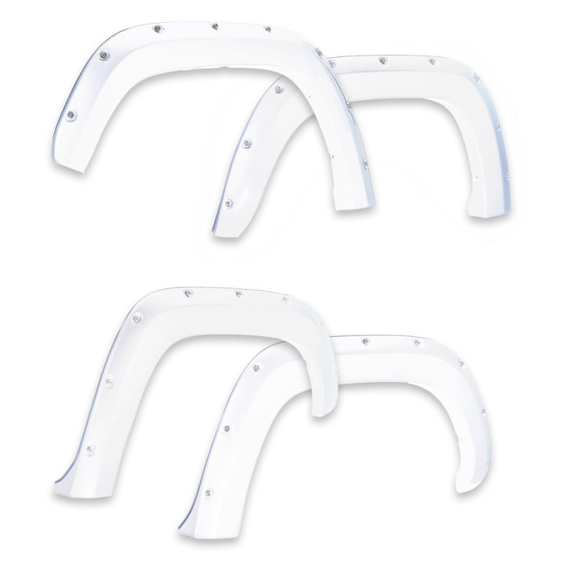 EGR 09+ Dodge Ram LD Bolt-On Look Color Match Fender Flares - Set - Bright White