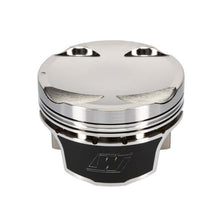 Load image into Gallery viewer, Wiseco Mitsubishi 4G63 7-Bolt 12cc Dish 8.5:1 Compression Piston Set