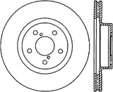 StopTech Power Slot 05-08 STi (5x114.3) CRYO Front Left Rotor