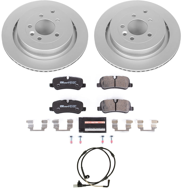 Power Stop 10-16 Land Rover LR4 Rear Euro-Stop Brake Kit