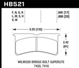 Hawk Performance ER-1 Motorsport Brake Pads