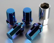 Load image into Gallery viewer, Project Kics 12X1.25 Titanium Blue Caliber Lug Nut