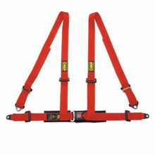 Load image into Gallery viewer, OMP 4 Point Harness - Red