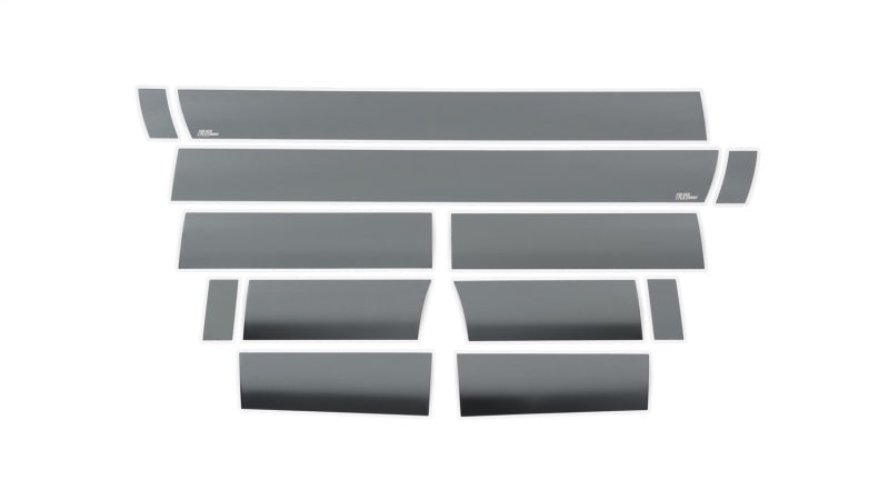 Putco 11-16 Ford SuperDuty - Super Cab 6.5ft (10pcs - 6.25in Wide) Black Platinum Rocker Panels