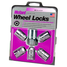 Load image into Gallery viewer, McGard Wheel Lock Nut Set - 5pk. (Cone Seat) 1/2-20 / 3/4 &amp;13/16 Dual Hex / 1.46in. Length - Chrome