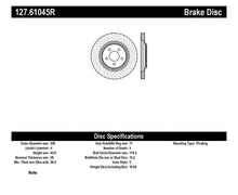 Load image into Gallery viewer, StopTech 94-04 Ford Mustang SVT Cobra Slotted &amp; Drilled Sport Front Right Brake Rotor