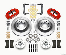 Load image into Gallery viewer, Wilwood Narrow Superlite 6R Front Hub &amp; 1PC Rtr Kit 12.88in-Red 70-78 Camaro