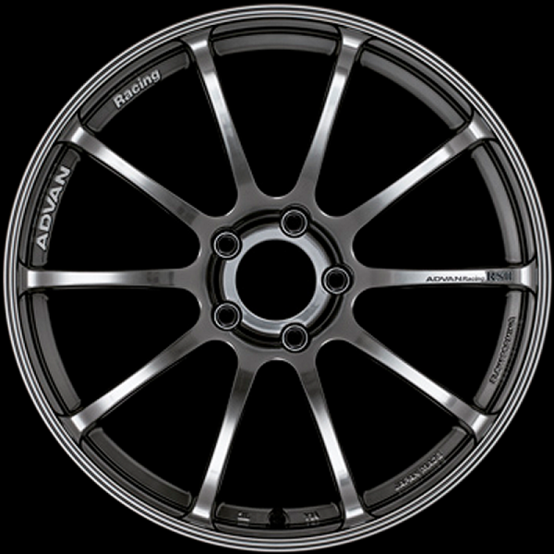 Advan RSII 17x8.5 / +35 Offset / 5x120 / 72.5mm Bore / Hyper Black
