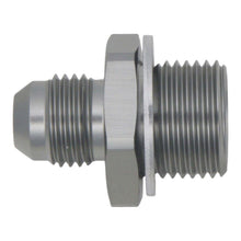 Load image into Gallery viewer, DeatschWerks 6AN Male Flare to M18 X 1.5 Male Metric Adapter (Incl Crush Washer) - Titanium