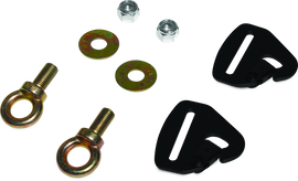 DragonFire Racing Quick-Release Snap Hook Harness Tab Kits - 2 in.