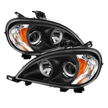 Load image into Gallery viewer, Xtune Mercedes Benz W163 Ml-Class 98-01 ProjectOEr Headlights Black PRO-JH-MBW16398-BK