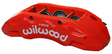 Wilwood Caliper-TX6R- R/H - Red 2.00/1.88/1.88in Pistons 1.38in Disc