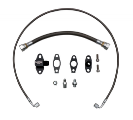 Wehrli LB7/LLY/LBZ/LMM/LML Duramax S400 Single Turbo Oil Line Kit