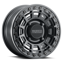 Load image into Gallery viewer, Method MR415 Beadlock 15x7 / 5+2/38mm Offset / 4x156 / 132 CB Matte Black Wheel - Gloss Black Ring