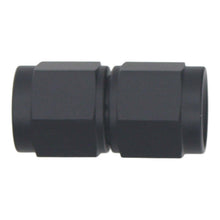 Load image into Gallery viewer, DeatschWerks 6AN Flare Female Swivel to 6AN Flare Female Swivel - Anodized Matte Black