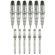 Load image into Gallery viewer, Industrial Injection 07.5-12 Cummins 6.7L Reman Stock Injector Pack w/ Connecting Tubes - Set of 6