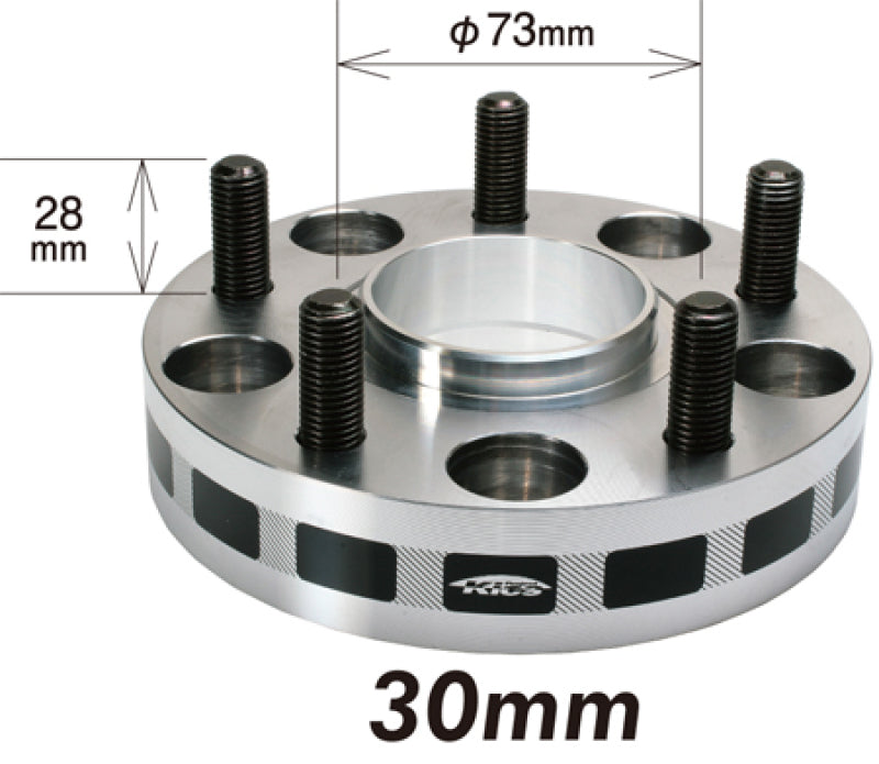 Project Kics 12x1.50 Hub 64mm 5-114.3 Wide Tread Spacers - 30mm