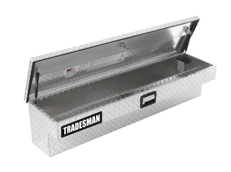 Tradesman Aluminum Side Bin Truck Tool Box (48in.) - Brite