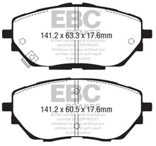 Load image into Gallery viewer, EBC 17+ Toyota C-HR 2.0L Ultimax Front Brake Pads