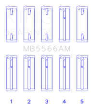 Load image into Gallery viewer, King Engine Bearings Audi A4 1.8L AEB (Size STD) Main Bearing Set