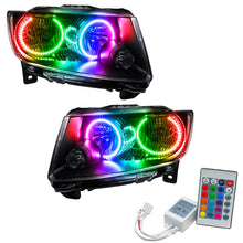 Load image into Gallery viewer, Oracle 11-13 Jeep Grand Cherokee SMD HL (Non-HID) - Chrome - w/ Simple Controller