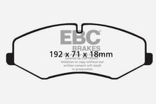 Load image into Gallery viewer, EBC 10-14 Land Rover LR4 5 Greenstuff Front Brake Pads