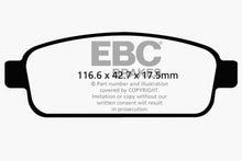 Load image into Gallery viewer, EBC 13+ Buick Encore 1.4 Turbo Yellowstuff Rear Brake Pads